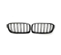 Front Net Car Front Bumper Racing Grille Grill For BMW 3 Series F30 F31 F35 F80 2012-2019 1 Pair Gloss Black Kidney Grills Radiator Grille