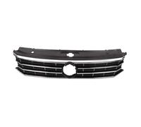 Front Net Car Styling Front Grille Black Center Grill w/Chrome For VW For Passat S SE SEL 2016 2017 2018 2019 Radiator Grille