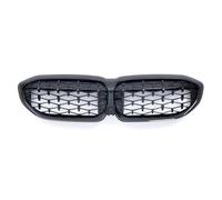 Front Net For BMW 3 Series G20 G21 2019-2022 318i 320i 320d 330i 340i 340d Front Inlet Grille Middle Mesh Bumper Grill Radiator Grille(B)