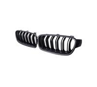 Front Net For BMW F30 F31 F35 3 Series 13-19 Car Front Bumper Grille Racing Grill Carbon Fiber Style Auto Accessories Dual-Slat Radiator Grille