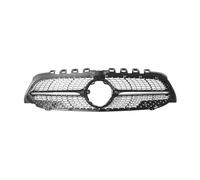 Front Net For Mercedes For Benz A-Class W177 2019-2022 A200 A220 A250 A35 For AMG Grille Black GTR Front Bumper Grille Radiator Grille(A Black)