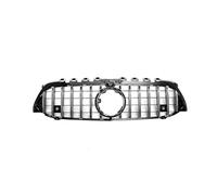 Front Net For Mercedes For Benz A Class W177 V177 A180 A200 A220 A250 A35 A45 For AMG Front Grille Grill Upper Bumper Hood Mesh Front Grille(Silver)