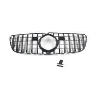 Front Net For Mercedes For Benz GLS-Class X166 2016 2017 2018 2019 Car Front Racing Facelift Grilles Centre Grid(Sliver)