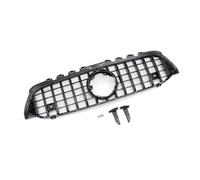 Front Net Gloss Black Front Upper Grille Grill Molding Trim For Mercedes For Benz W177 A200 A250 2019 Front Grille