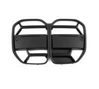 Front Net Upgrade For BMW 4 Series G22 G23 2021-2024 430i For M440i Front Bumper Inlet Grille Racing Grill Middle Mesh Tuning Centre Grid(A Matte Black)