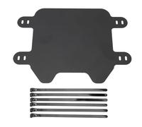 Front Number Plate, Number For Bike Front Aggressive Design, Abs Construction, Replacement, Surron, Odi For Sur-Ron S X, Matte Black, Quick Installation, Standard Specification