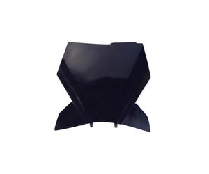 Front Number Plate Plastic Cover Registration Holder Compatible With SX SXF XC XCF 125 250 300 350 450(Black)