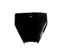 UFO Front Number Board For Husqvarna FC250 2016-2022 Black