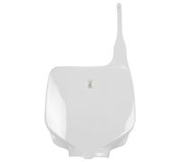 UFO Front Number Plate For Kawasaki KX85 01-13 White Ka03712-047