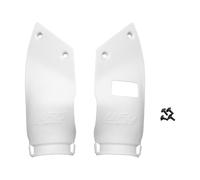 Front Number Plate UFO PLAST start number plate cover white OEM