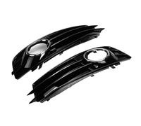 Front Of The Vehicle Compatible With For A3 8P 2009 2010 2011 2012 2pcs Car Front Fog Light Grille Cover Fog Lamp Grill OEM:8P0807682 8P0807681