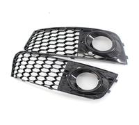 Front Of The Vehicle Compatible With For A4 B8 2008 2009 2010 2011 2012 2Pcs Car Front Bumpe Grill Mesh Honeycomb Grille OEM:8KD807682 8KD807681