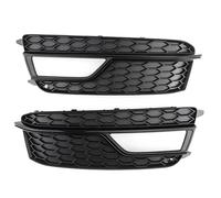 Front Of The Vehicle Compatible With For A5 For SLine S5 2013 2014 2015 2016 2017 Car Fog Light Grilles Cover Front Bumper Grill OEM:8T0807681K