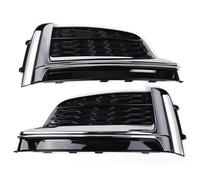Front Of The Vehicle Compatible With For A5 Sport 2017 2018 2019 Car Front Grille Honeycomb Grille Cover Mesh Fog Light Grill OEM:8W6807681F