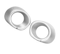 Front Of The Vehicle Compatible With Mitsubishi For Outlander 2013 2014 2015 2pcs Front Bumper Fog Light Lamp Cover Frame Bezel OEM:6400D571