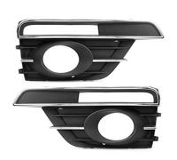 Front Of The Vehicle Compatible With VW For Beetle 2016 2017 2018 2019 1Pair Front Bumper Fog Light Grill Cover Bezel OEM:5C5854661J 5C5854662J