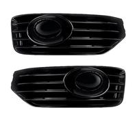 Front Of The Vehicle Compatible With VW For Caravelle 2010 2011 2012 2013 2014 2015 1 Pair Car Front Bumper Fog Light Lamp Cover Grille Accessories