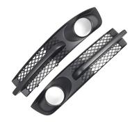 Front Of The Vehicle Compatible With VW For Sharan 2000 2001 2002 2003 2004 2005 2006 2007 2008 2009 2010 2 Pcs Car Front Fog Light Hole Cover Grille