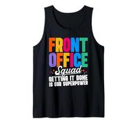 Front Office Squad Front Desk Receptionist Tank Top