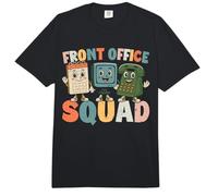 Front Office Squad Funny Front Desk Receptionist Admin Comfort Colors Adult Heavyweight T-Shirt