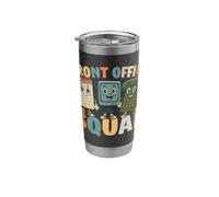 Front Office Squad Funny Front Desk Receptionist Admin Stainless Steel Insulated Tumbler