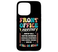 Front Office Squad Funny Front Desk Receptionist Case for iPhone 15 Pro Max