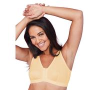 Eden House Ladies Front Fastening Bra Non Wired Magic Cotton Bra Beige 18