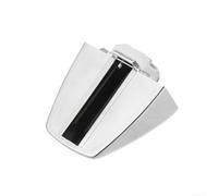 Front Or Rear Outside Door Handle End Cap Cover Chrome, for Hummer | H3 2006-2010, H3T 2009-2010, Replace 15932907, Silver Finish ABS Material Direct Fit Left Right