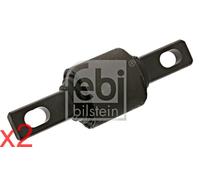 Front Outer Stabiliser Mounting FEBI x2 pcs Fits DAF Lf 45 FA 150 180 1402564