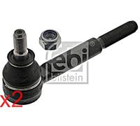 Front Outer Tie Rod End FEBI x2 pcs Fits OPEL Commodore C Monza A Omega 324117
