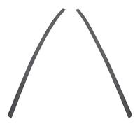 Front Outer Windshield Trim Pillar for Ford for Mondeo 2001-2007 Windscreen Pressure Rubber Sealing Strip Visor(1pair)