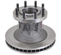 Front Pair 2x Brake Disc A.B.S. 17247 for Dodge Ram (93-01)