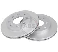 Front Pair 2x Brake Disc A.B.S. 18230 for Rover CityRover (04-05)