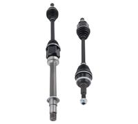Front Pair CV Axle Assembly Compatible With Sienna 3.5L FWD 2011 2012 2013 2014 2015 2016