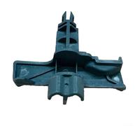 Front Pair Hood Locking Mechanism for Smart Fortwo 451 (2008-2012) - Direct Fit, Plug-and-Play, Black Plastic