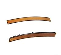 Front Pair Side Reflector for Mitsubishi 2022-2023, Orange ABS For Fender Marker Light Assembly, OEM 8355A119 8355A120 Replacement Exterior Parts