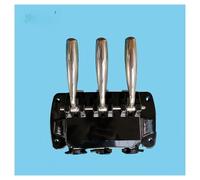 Front Panel Face Block Discharge Valvefor Ice Cream Machines - with Rods, Modelling Caps, Three Holders, Compatible with BZL/VEVOR