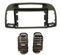 Front Panel Frame 9 Inch Car Frame Fascia Android Radio Dash Fitting Panel Kit For TOYOTA For CAMRY 2000-2003 VENTILATION REFITTING In-Dash Mounting Frames