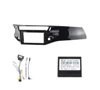 Front Panel Frame 9INCH Fit For CITROEN C3 2009-2016 LHD Car Android Radio DVD GPS Mp5 Fascia Panel Frame Dash Mount Kit Car In-Dash Frames(Frame cable canbus)
