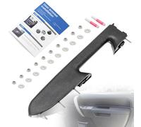 Front Passenger Side Armrest Repair Kit Fit for Chevy Silverado & GMC Sierra 1500 2010-2013, Silverado & GMC Sierra 2500HD 3500HD 2010-2014, Only Fit the Door Handle Below Armrest, Black 22818470