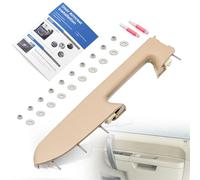 Front Passenger Side Armrest Repair Kit Fit for Chevy Silverado & GMC Sierra 1500 2010-2013, Silverado & GMC Sierra 2500HD 3500HD 2010-2014, Only Fit the Door Handle Below Armrest, Beige 22818472