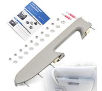 Front Passenger Side Armrest Repair Kit Fit for Chevy Silverado & GMC Sierra 1500 2010-2013, Silverado & GMC Sierra 2500HD 3500HD 2010-2014, Only Fit the Door Handle Below Armrest, Gray 22818471