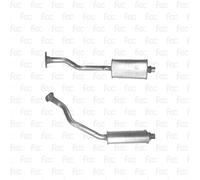 Front Pipe For Citroen Berlingo 1.9 01-03, Peugeot Partner 1.9 01-03 Euro 2