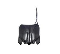 Front Plastic Number Plate Fender Cover Fairing Compatible With CRF250R 2014-2017 CRF450R 2013-2016 Bike Accessories(Black)