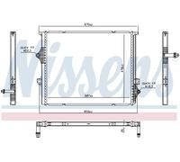 FRONT RADIATOR, ENGINE COOLING 606397