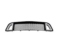 Front Radiator Grill For Mustang 2013 2014 Front Bumper Upper Racing Grills With White LED Grille
