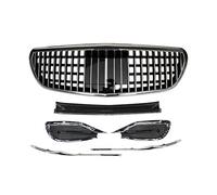 Front Radiator Grille Bumper Engine Cooling Grills Car Accessories Compatible For Mercedes Benz E Class W213 2016 Year E200 Maybach Style(Full set)