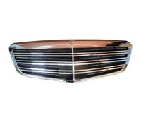 Front Radiator Grille Compatible With Benz For W221 S600 S65 2010 2011 2012 2013 Front Bumper Middle Hood Radiator Grill Grille Radiator Accessories