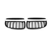 Front Radiator Grille Compatible With BMW For 3 Series E90 E91 2005-2012 Car Front Double Slat Bumper Grilles Front Kidney Grille Front Hood Grille