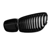 Front Radiator Grille Compatible With BMW For 3 Series E91 2008 2009 2010 2011 2012 Black Car Front Bumper Grilles Single Line Style Racing Grille